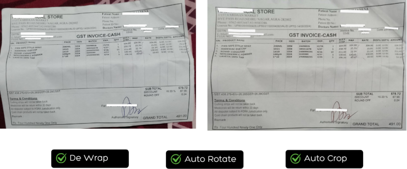 Auto Rotate Auto Crop and Auto Dewrap Interpixels Auto Rotate Auto Crop and Auto Dewrap Interpixels